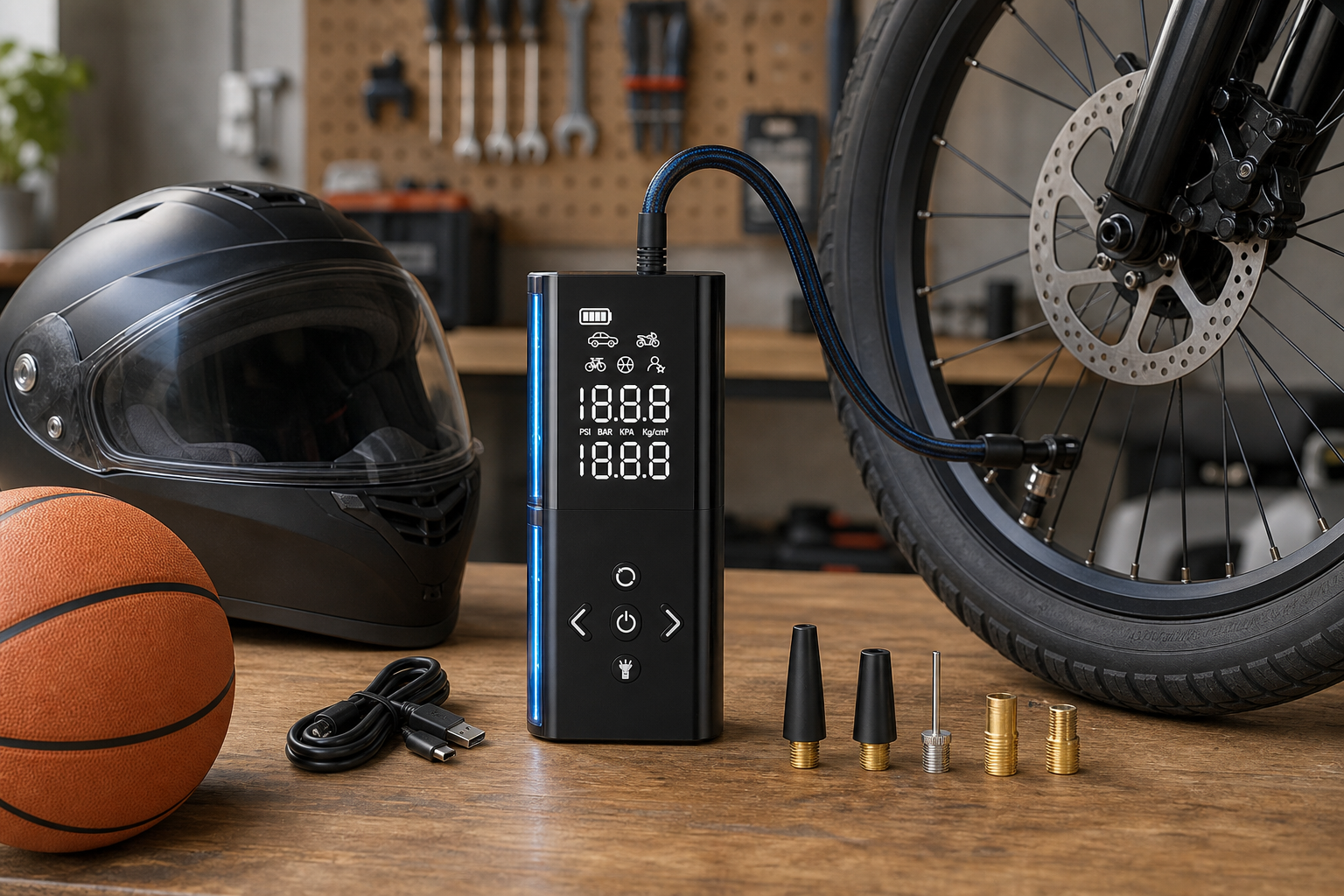 GOOLOO A6 LITE Cordless Tire Inflator 160 PSI 7500mAh - Black/Orange product_03_image_05_multi_use.png