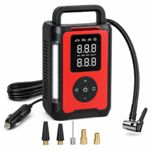 Bullseye Pro Style 12V DC Portable Tire Inflator 150 PSI - Red/Black product_07_image_01_catalog_front.png