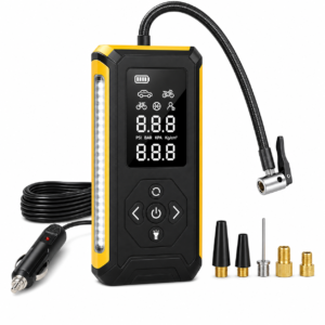 AstroAI H2 Style 12V DC Tire Inflator 150 PSI - Yellow/Black product_08_image_01_catalog_front.png