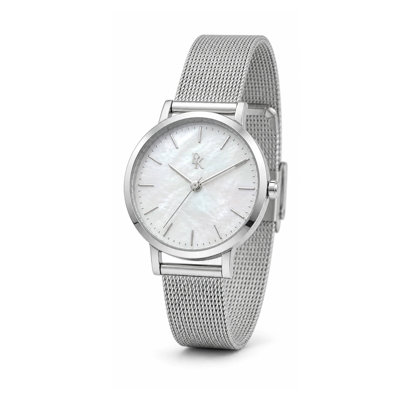 Royal Kinzy Atelier 34mm Opal Mesh Watch - Image 3