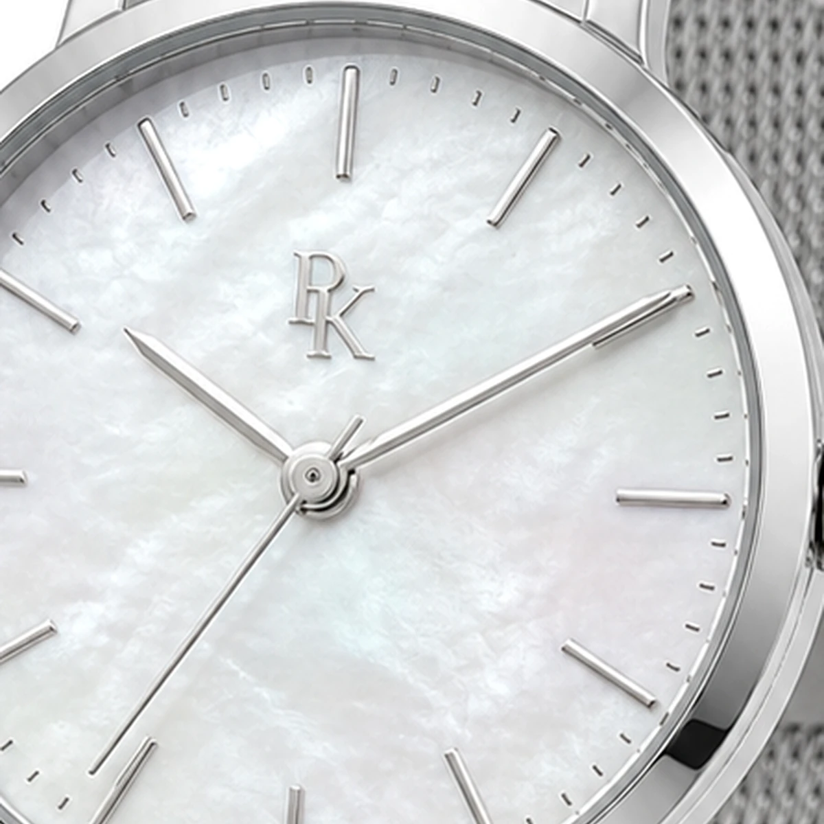 Royal Kinzy Atelier 34mm Opal Mesh Watch - Image 6