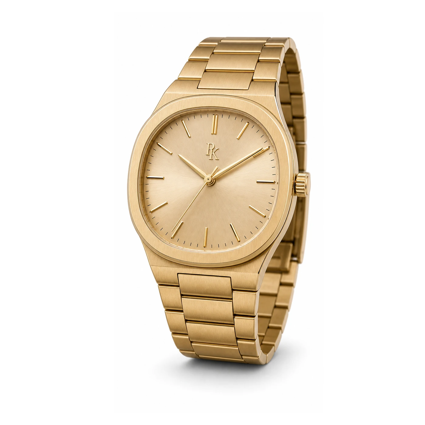 Royal Kinzy Echelon 38mm Champagne Gold Integrated Watch - Image 3