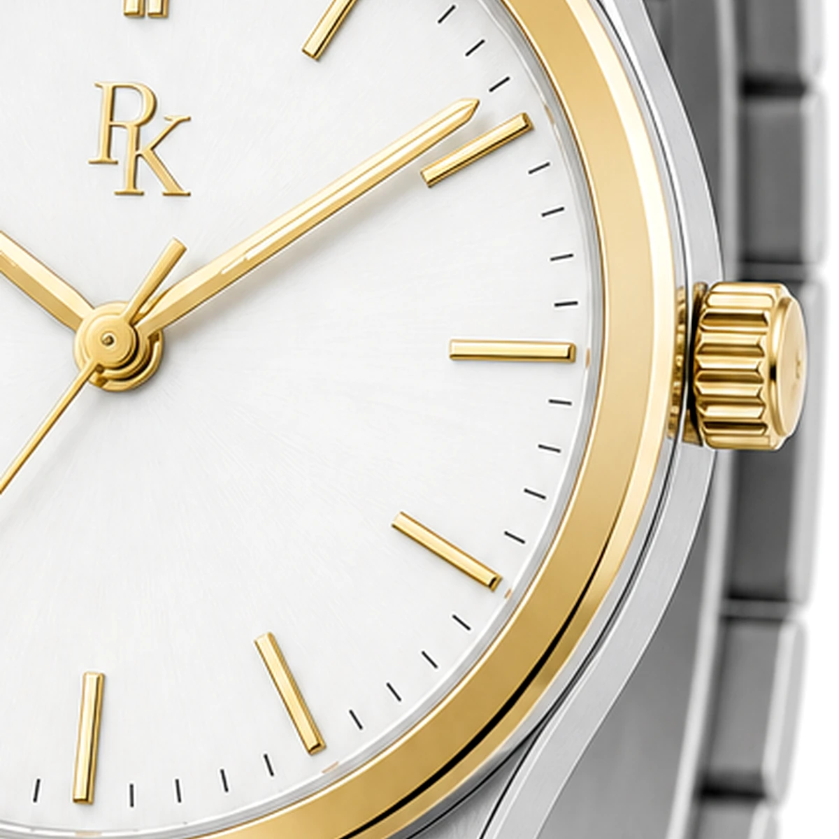 Royal Kinzy Echelon 39mm White Two Tone Integrated Watch - Image 4