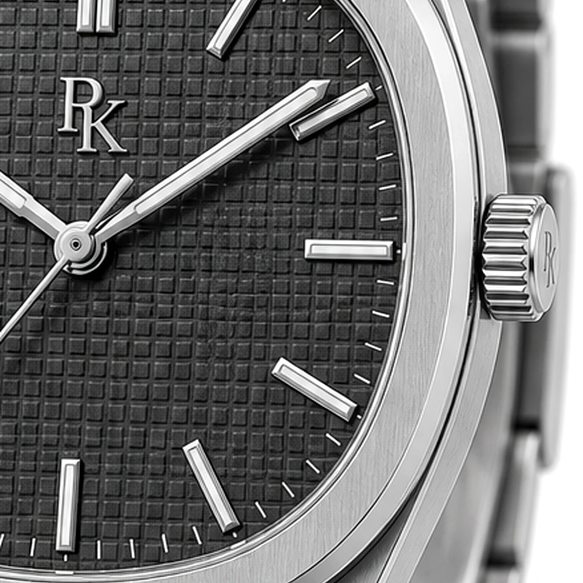 Royal Kinzy Echelon 40mm Graphite Integrated Bracelet Watch - Image 4