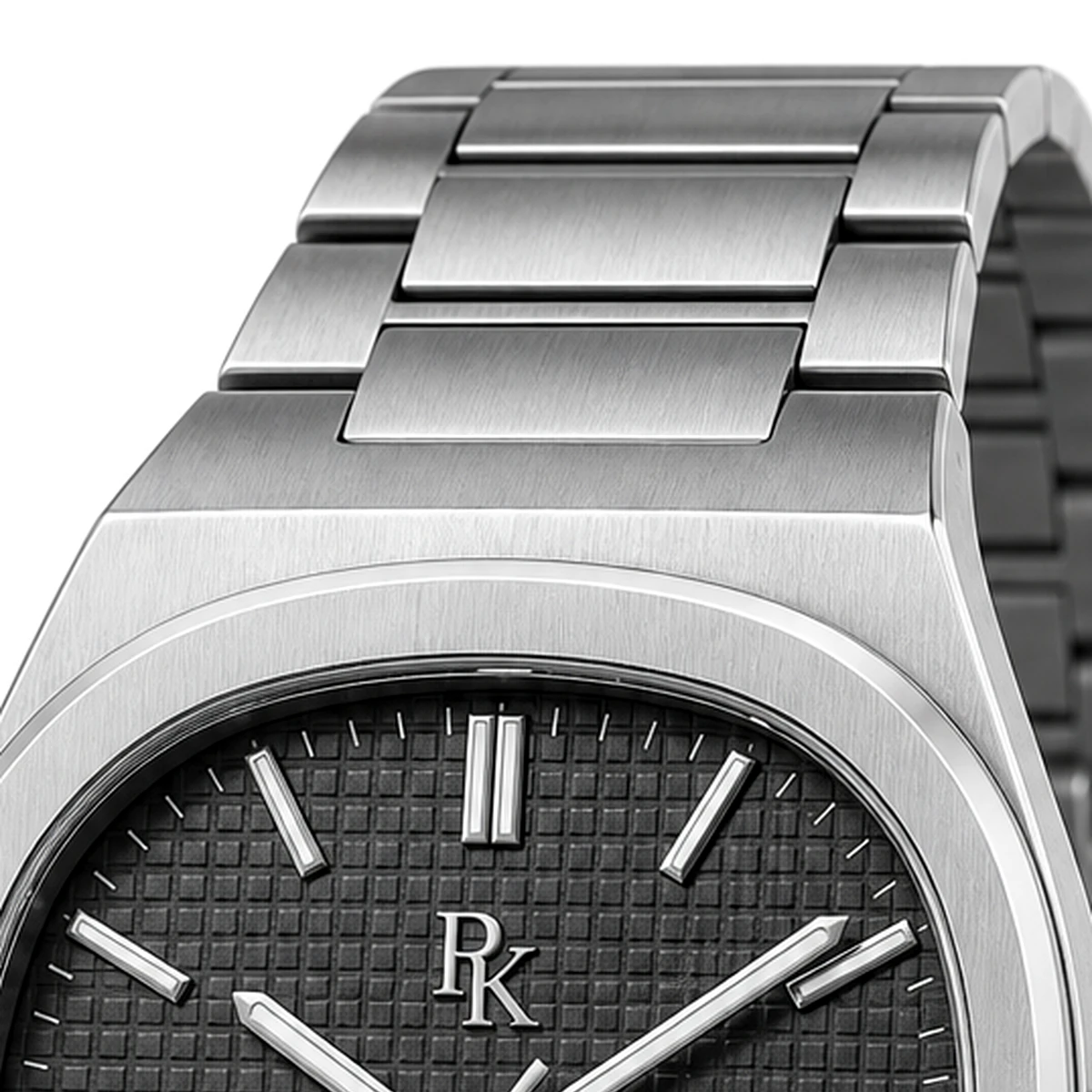 Royal Kinzy Echelon 40mm Graphite Integrated Bracelet Watch - Image 5
