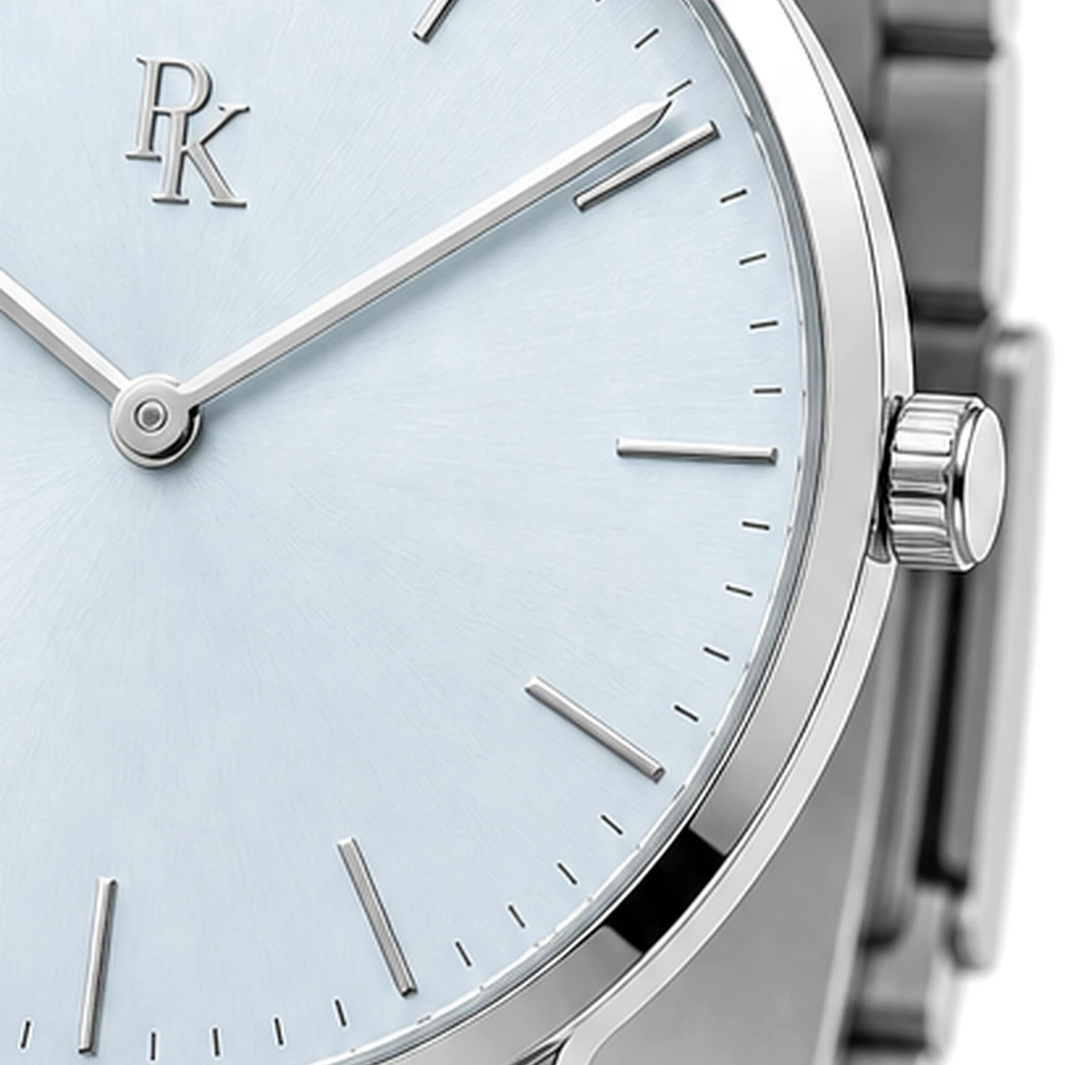 Royal Kinzy Minima 40mm Ice Steel Minimalist Watch - Image 4