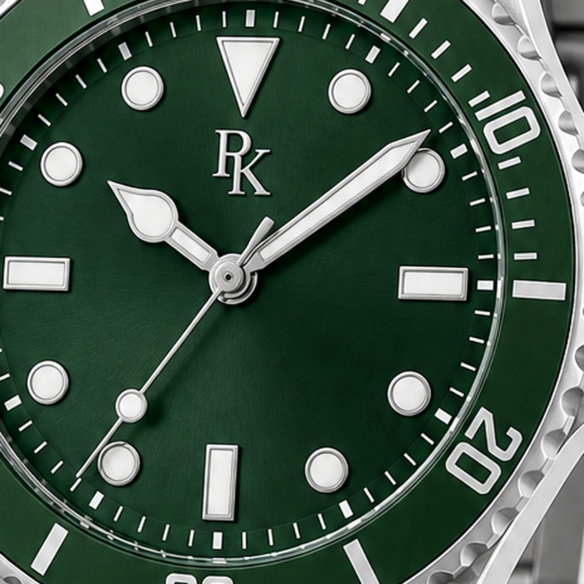 Royal Kinzy Mariner 41mm Green Steel Sport Watch - Image 6