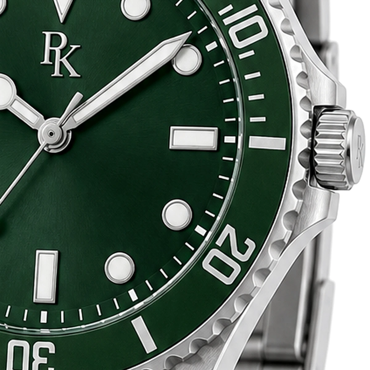 Royal Kinzy Mariner 41mm Green Steel Sport Watch - Image 4