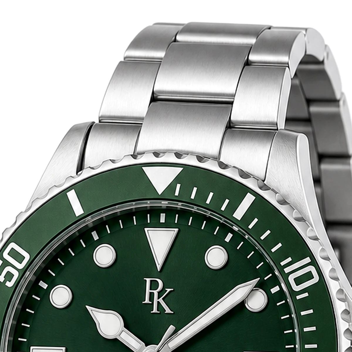 Royal Kinzy Mariner 41mm Green Steel Sport Watch - Image 5