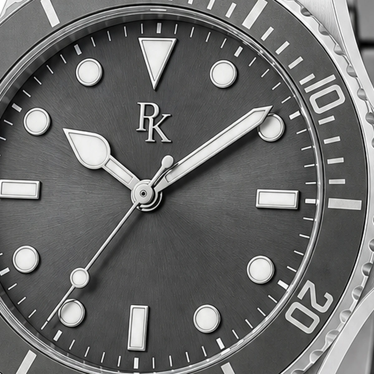 Royal Kinzy Mariner 42mm Gray Steel Sport Watch - Image 6