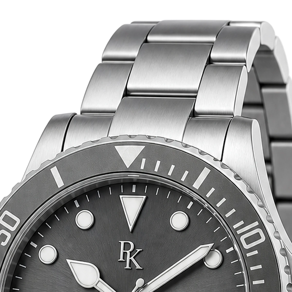 Royal Kinzy Mariner 42mm Gray Steel Sport Watch - Image 5
