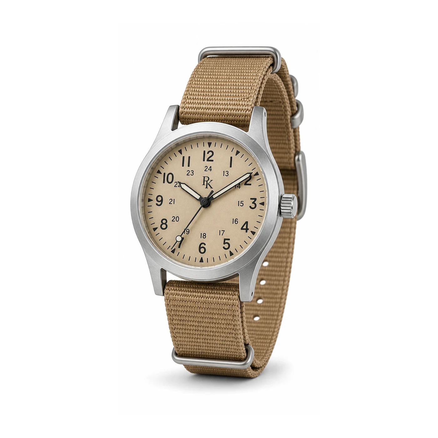 Royal Kinzy Nomad 41mm Sand Nylon Field Watch - Image 2