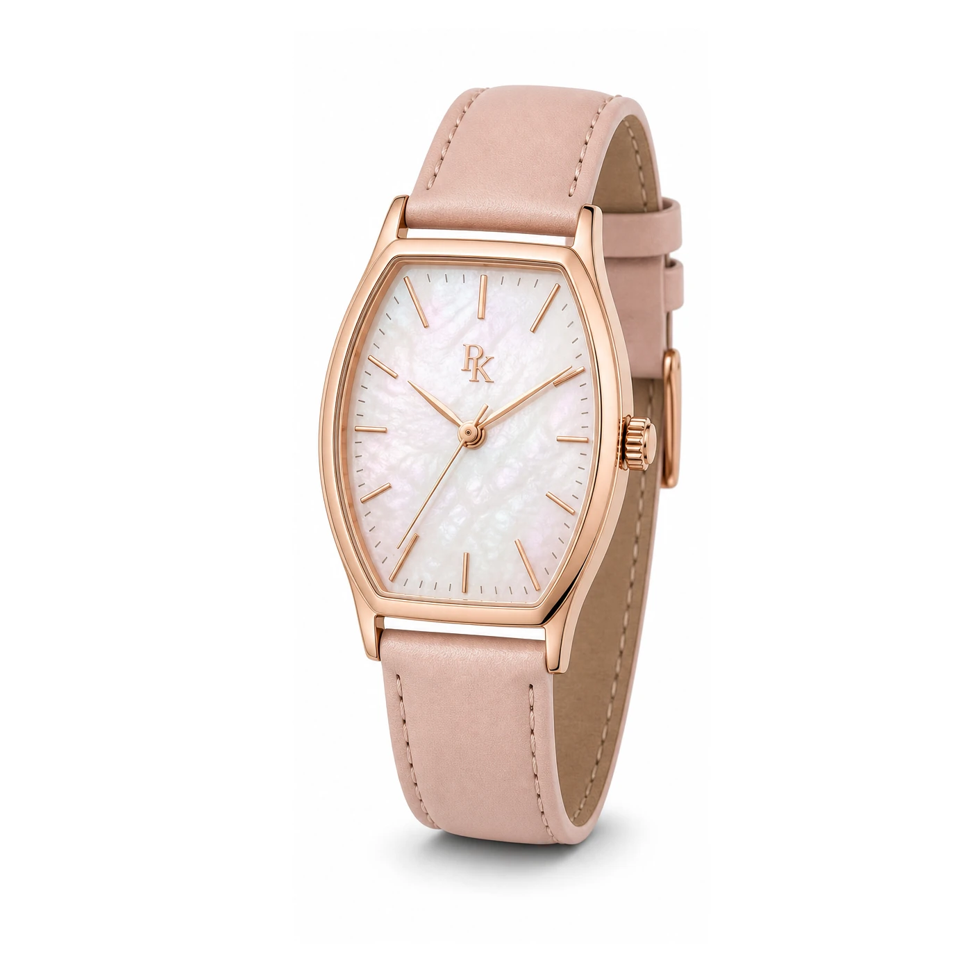 Royal Kinzy Tonneau 36mm Rose Pearl Tonneau Watch - Image 3