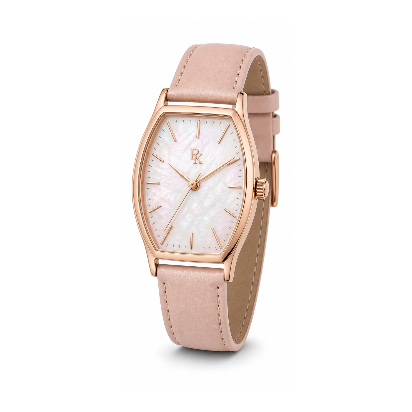 Royal Kinzy Tonneau 36mm Rose Pearl Tonneau Watch - Image 2