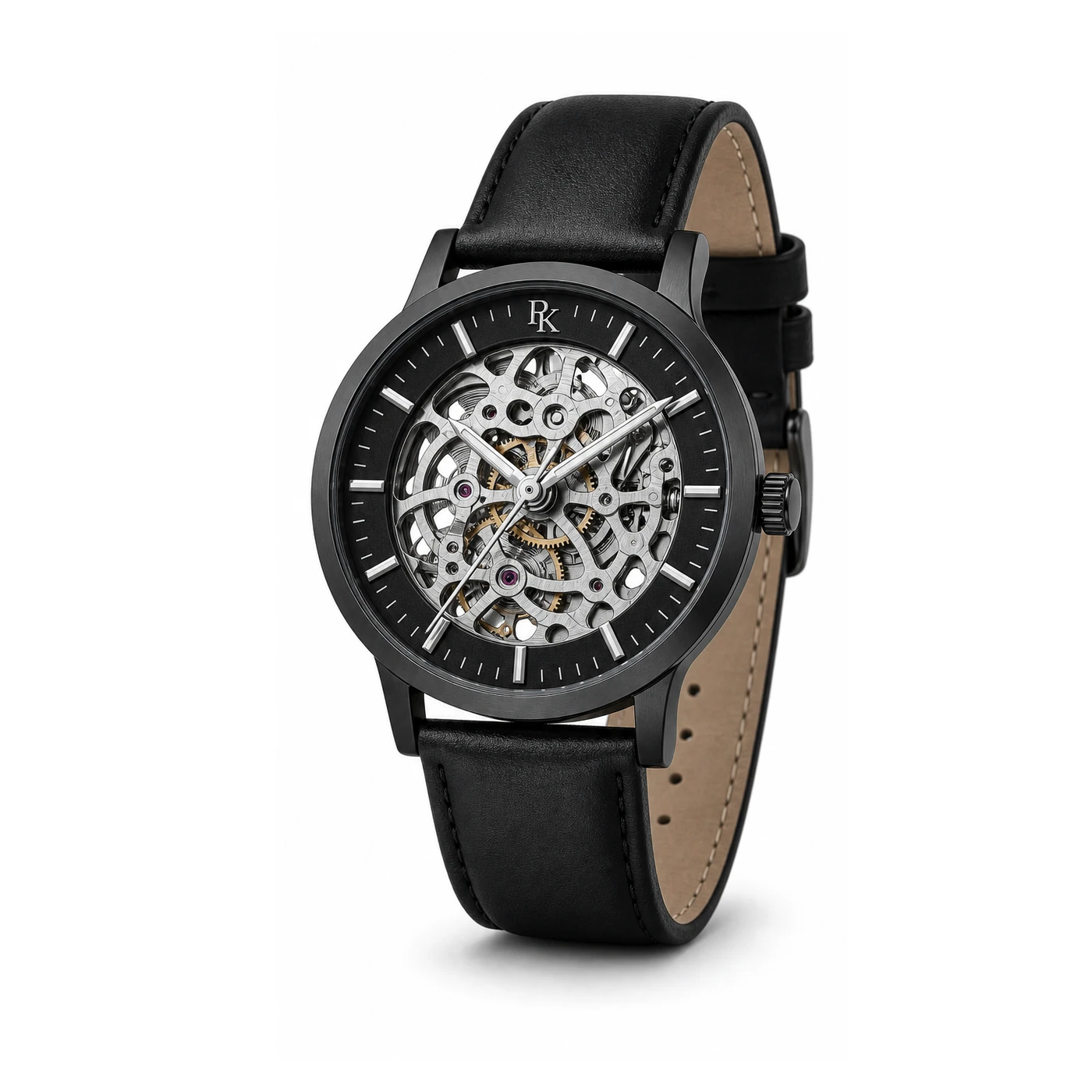 Royal Kinzy Vault 42mm Black Skeleton Watch - Image 3