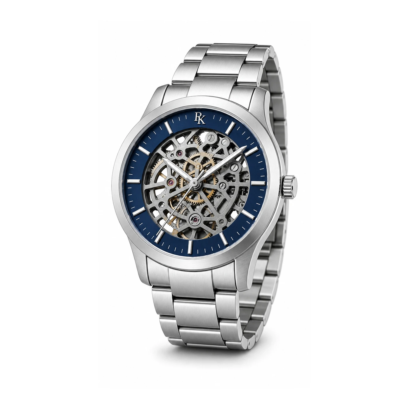 Royal Kinzy Vault 42mm Blue Skeleton Watch - Image 2